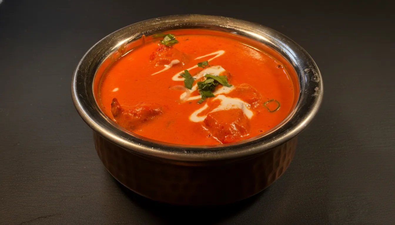 Special butter chicken curry